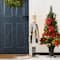 Glitzhome® 42"H Wooden Christmas Gold Dressed King Nutcracker
